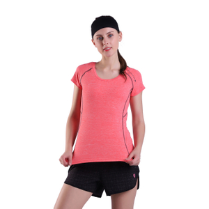 Mujeres Camiseta de sudor de sudor seca para mujeres Fitness deportivas Fitness Athletic Running Tops