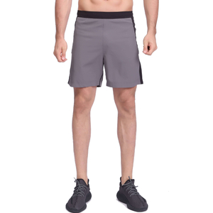 Bloque de color para hombres Stretch Stretch Running Shorts