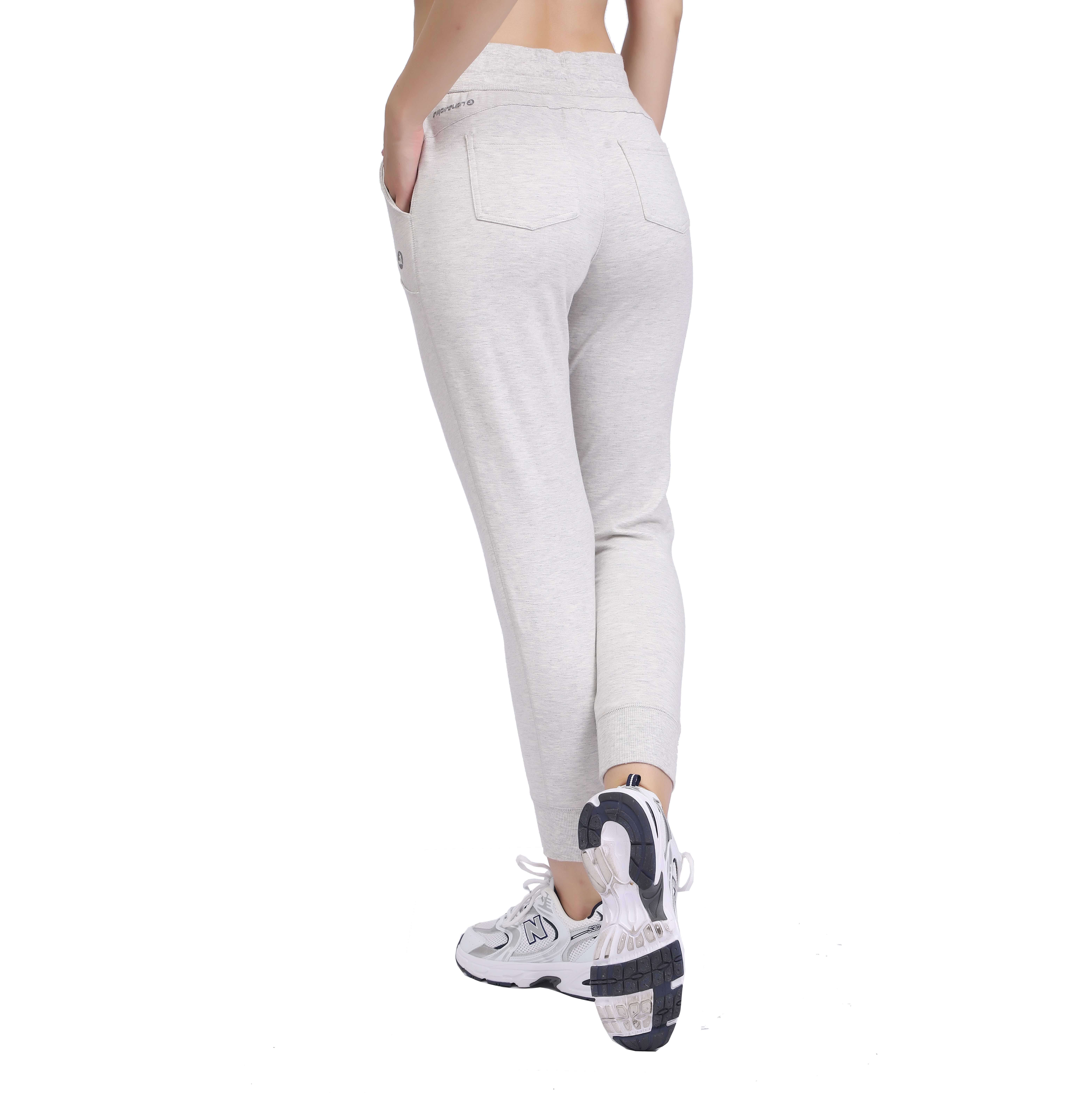 Pantalones deportivos deportivos para mujer Pantalones deportivos con cordones y bolsillos